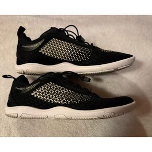 Hike Footwear HF Series Cloud minimalist black Lace Up Athletic Shoes Women 7 M5